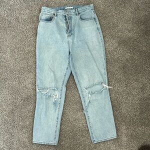Pacsun High Rise Straight Jeans